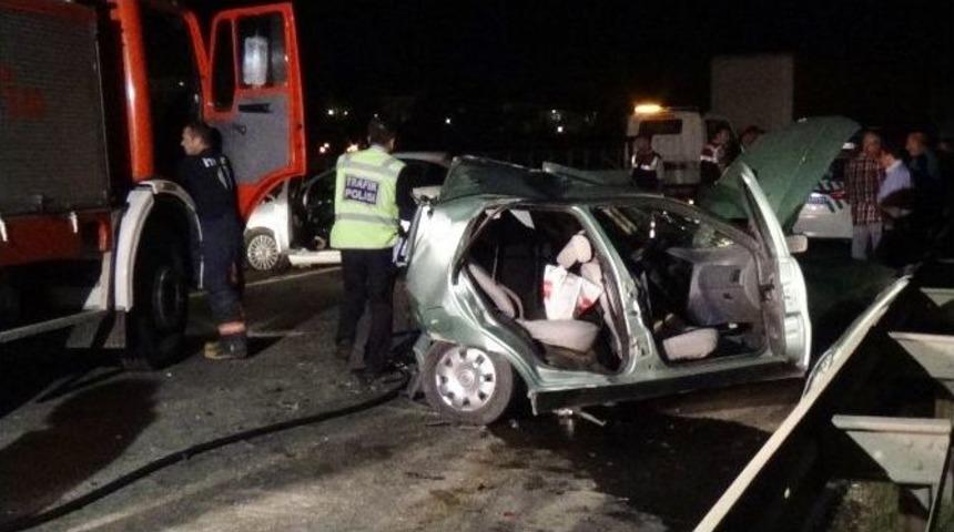 (&ouml;zel Haber) D-100 Karayolu&rsquo;nda Kaza: 4 Yaralı