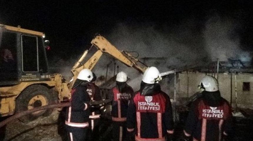 (&ouml;zel Haber) Samanlıktaki Yangın 6 Saatte S&ouml;nd&uuml;r&uuml;ld&uuml;