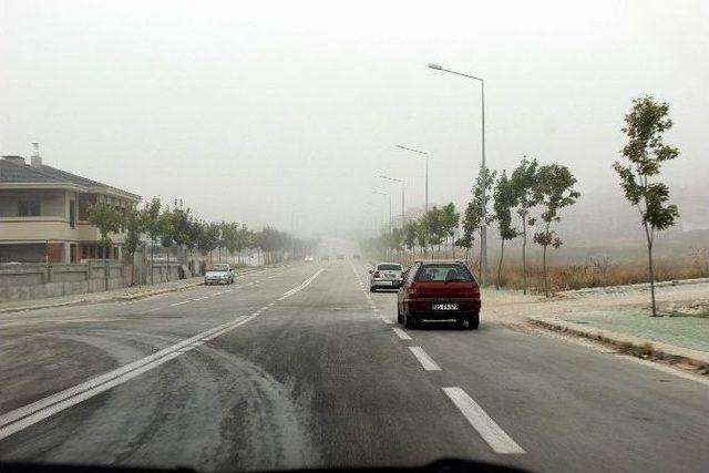 Eskişehir’de Yoğun Sis