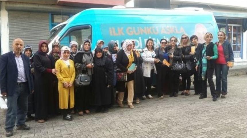 Ak Partili Kadınlar İl&ccedil;e Turunda