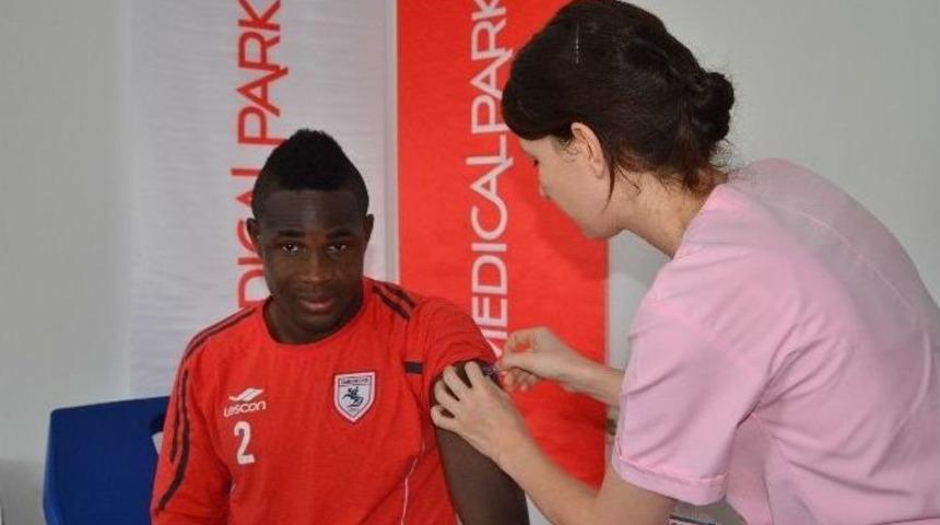 Samsunspor&rsquo;a Grip Aşısı