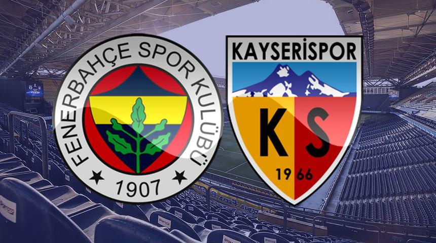 Fenerbah&ccedil;e - Kayserispor ma&ccedil;ı ne zaman, saat ka&ccedil;ta, hangi kanalda? (Fenerbah&ccedil;e - Kayserispor ma&ccedil;ı bilet fiyatları)