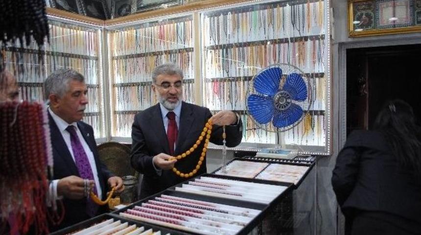 Ak Parti Kayseri Milletvekili Adayı Taner Yıldız Esnafları Ziyaret Etti