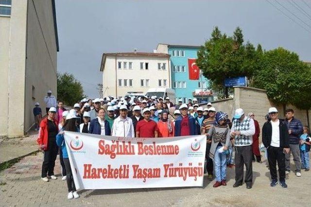 Bilecik’te Sağlık İçin Yürüdüler