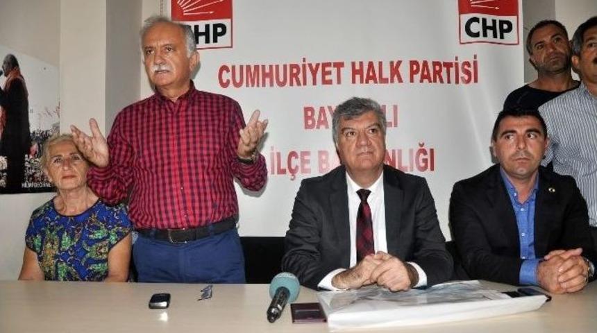 İzmir&rsquo;de Ağa&ccedil;ların Kesilmesine Chp&rsquo;den Tepki