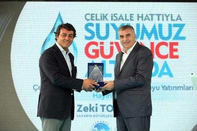 Çelik İsale Hattı Devreye Alındı