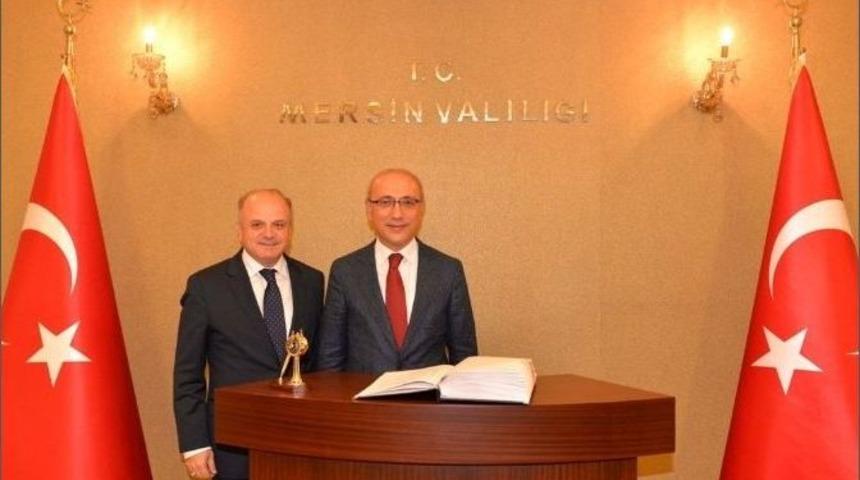 Milletvekilleri Elvan, Tezcan Ve Sağlar&rsquo;dan Vali &Ccedil;akacak&rsquo;a Ziyaret