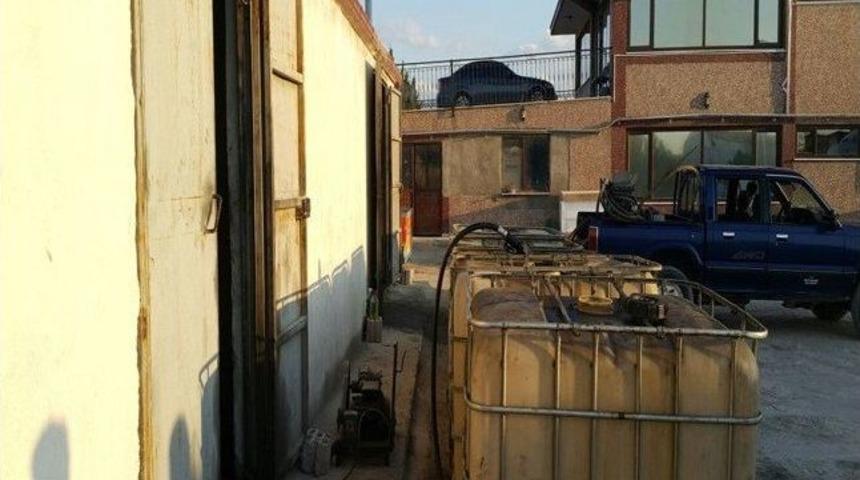 Denizli&rsquo;de 33 Ton Ka&ccedil;ak Akaryakıt Ele Ge&ccedil;irildi