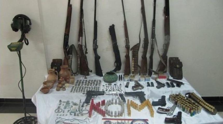 &Ccedil;orum Polisinden Silah Operasyonu