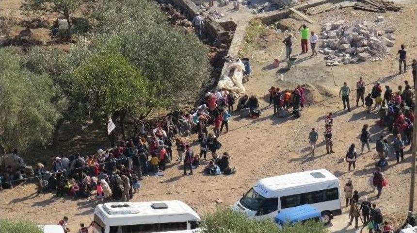 &Ccedil;anakkale&rsquo;de 185 Ka&ccedil;ak G&ouml;&ccedil;men Yakalandı