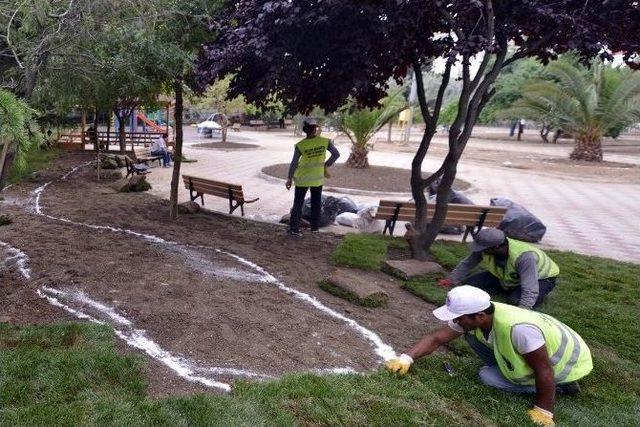 Maltepe’nin Parkları Çiçek Açtı