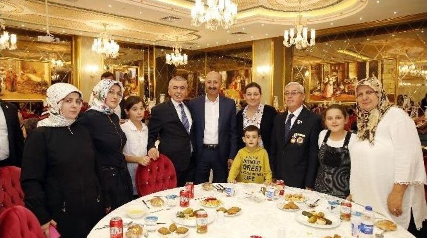 Şehit Yakınlarıyla Gaziler Bir Araya Geldi