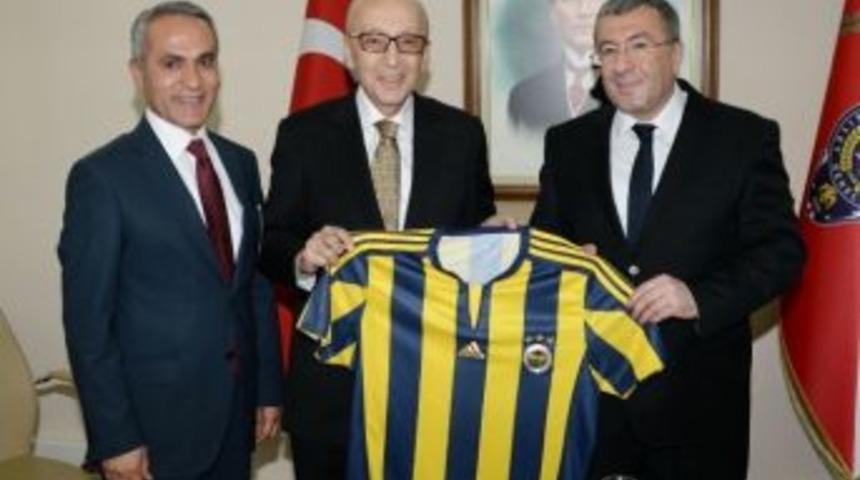 Nevbiad&rsquo;dan Emniyet M&uuml;d&uuml;r&uuml; Mustafa &Ccedil;alışkan&rsquo;a Ziyaret