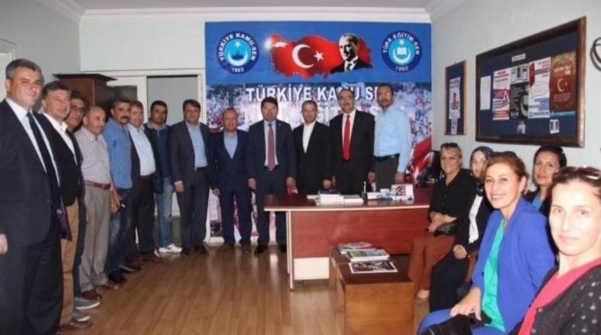 Ak Parti Milletvekili Adaylarından Sendikalara Ziyaret