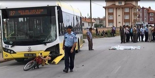 Belediyesi Otobüsü Motosiklete Çarptı: 2 Ölü