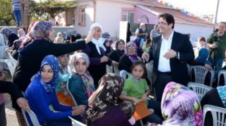 Başkan Yazgı Ve Ak Parti Heyetinden Mahallede İstişare Toplantısı