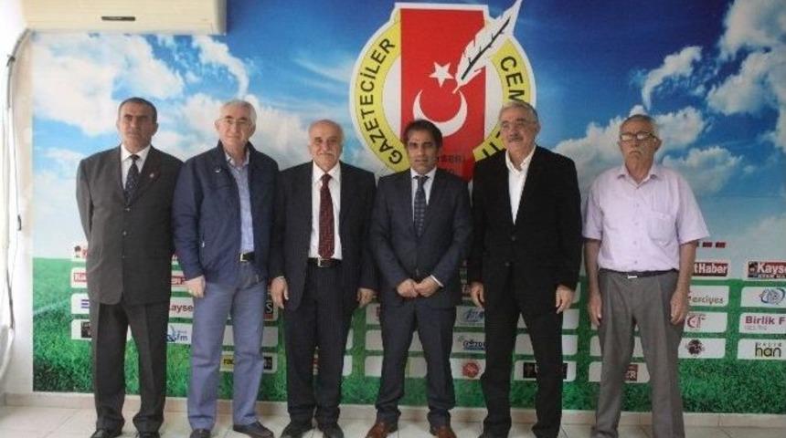 Vatan Partisi İl Başkanı Karakaş&rsquo;tan Gazeteciler Cemiyeti&rsquo;ne Ziyaret