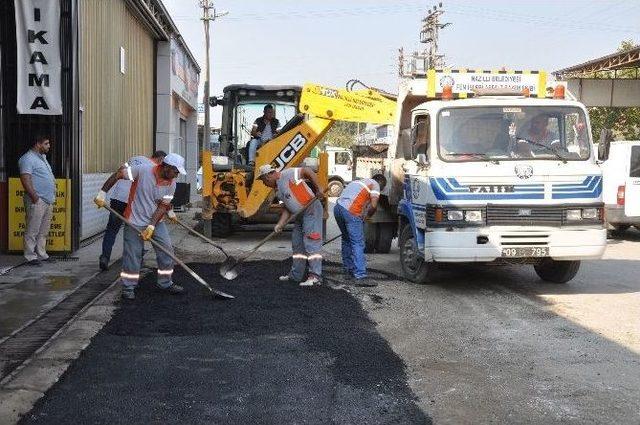 Nazilli Belediyesi’nden Su Birikintisi Önlemi