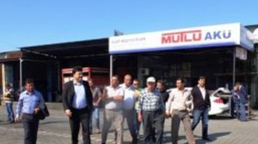 Başkan Ersoy Sanayi Esnafını Ziyaret Etti