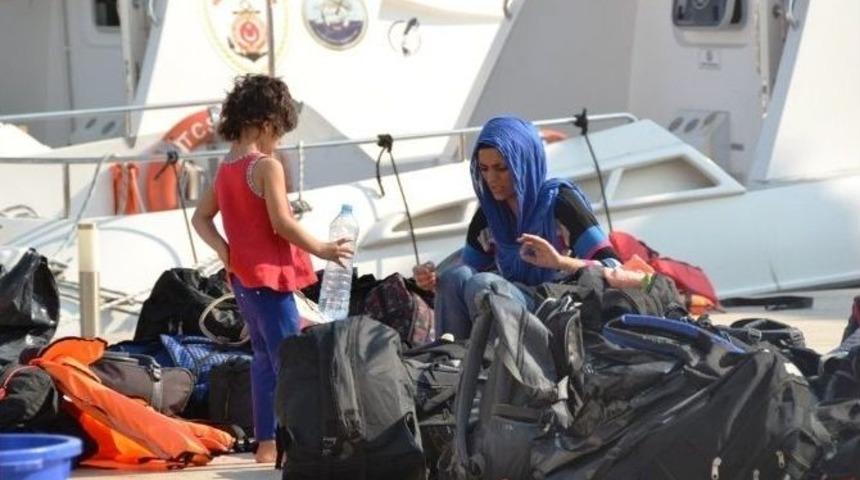 Ayvalık&rsquo;ta 45 Ka&ccedil;ak Yakalandı