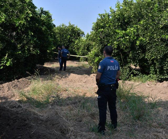 Adana'da toprağa gömülü ceset bulundu