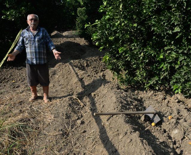 Adana'da toprağa gömülü ceset bulundu