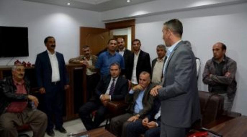 Eş Başkan Vekillerinden Temizlik Şirketine Ziyaret