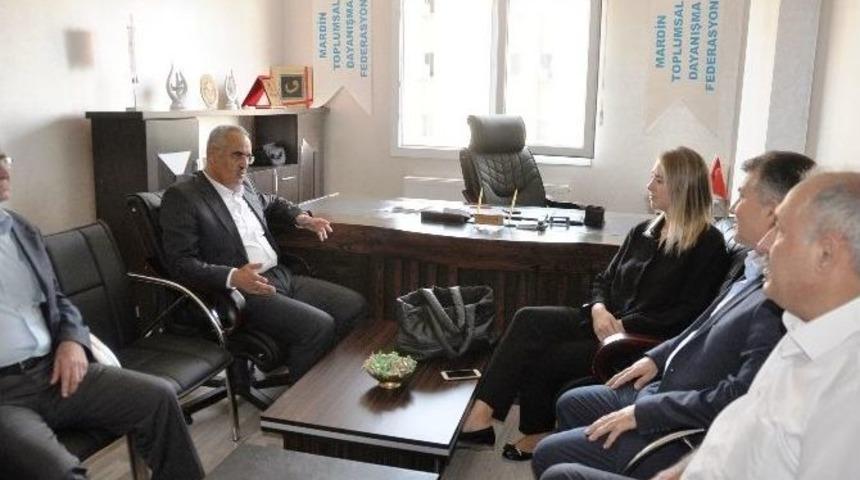 Ak Partili S&uuml;leyman &Ccedil;elik&rsquo;ten Mtdf&rsquo;ye Ziyaret