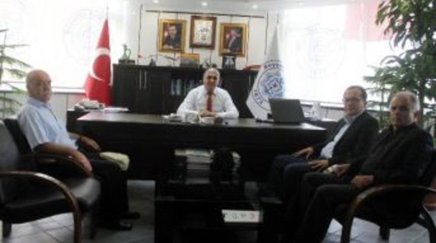 Şenyurt&rsquo;tan Başkan &Ouml;zaltun&rsquo;a Ziyaret