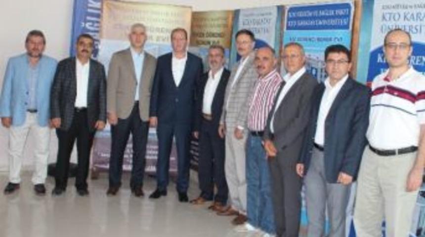 Başkan Şimşek&rsquo;ten Kto Eğitim Ve Sağlık Vakfına Ziyaret