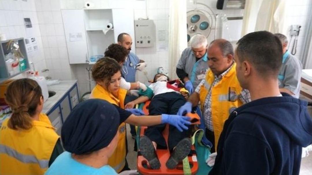 Tatbikatı Ger&ccedil;ek Sanıp Hastaneye Akın Ettiler