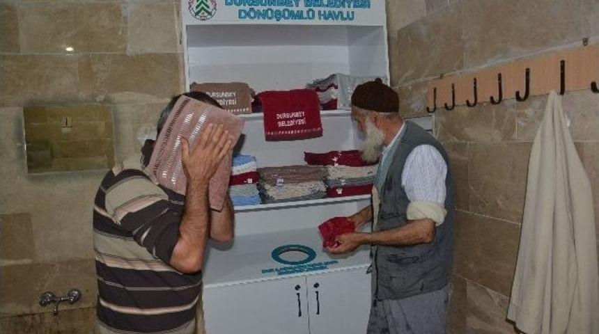 Dursunbey&rsquo;de &rsquo;d&ouml;n&uuml;ş&uuml;ml&uuml; Havlu&rsquo; Projesi