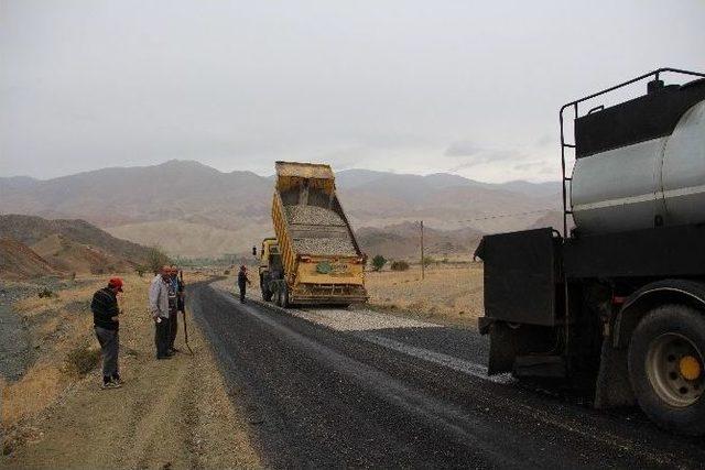 Vişneli Mahallesi Yolu Asfalta Kavuştu