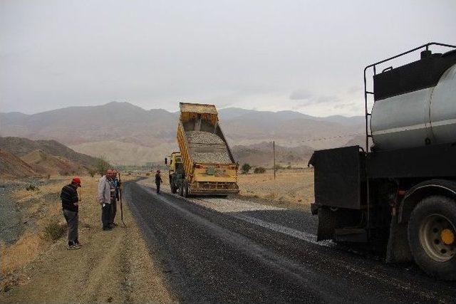 Vişneli Mahallesi Yolu Asfalta Kavuştu