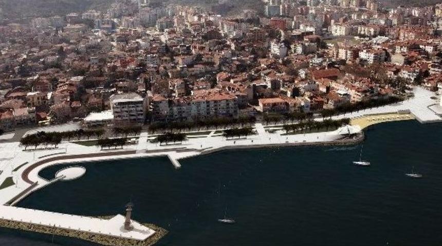 Mudanya Sahil Projesinde D&uuml;ğ&uuml;m &Ccedil;&ouml;z&uuml;ld&uuml;