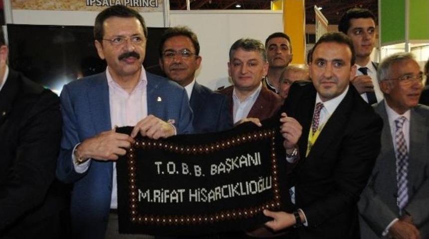 Trakya T&uuml;m Tatlarıyla Y&ouml;rex Fuarı&rsquo;nda