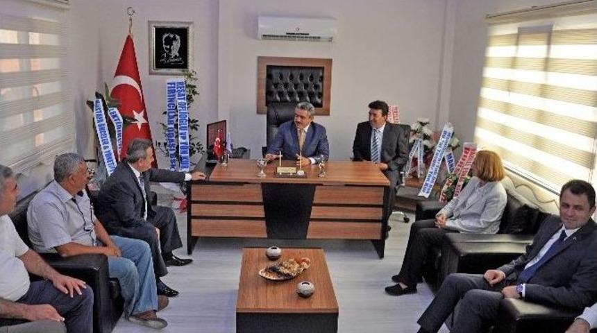 Alıcık, Lokantacılar Ve Kasaplar Odası Ofisinin A&ccedil;ılışına Katıldı