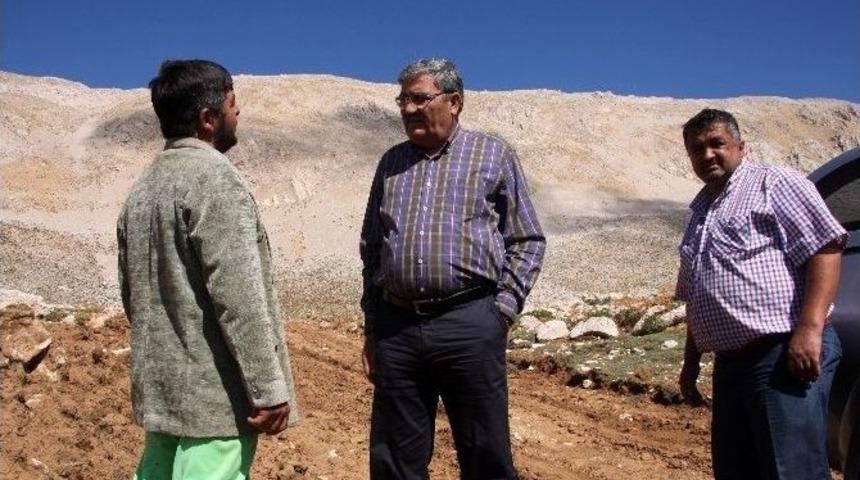 B&uuml;y&uuml;kşehir Yayladaki &Ccedil;adırın Yolunu Yapıyor