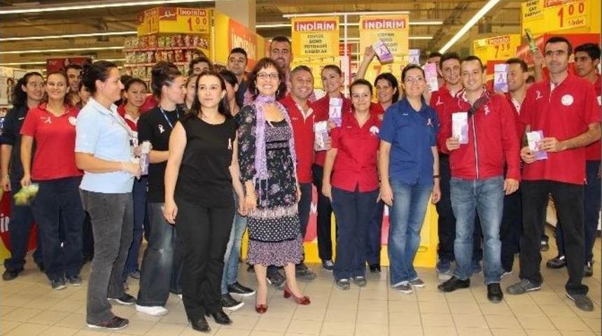 Mağazalara Pembe Kurdele