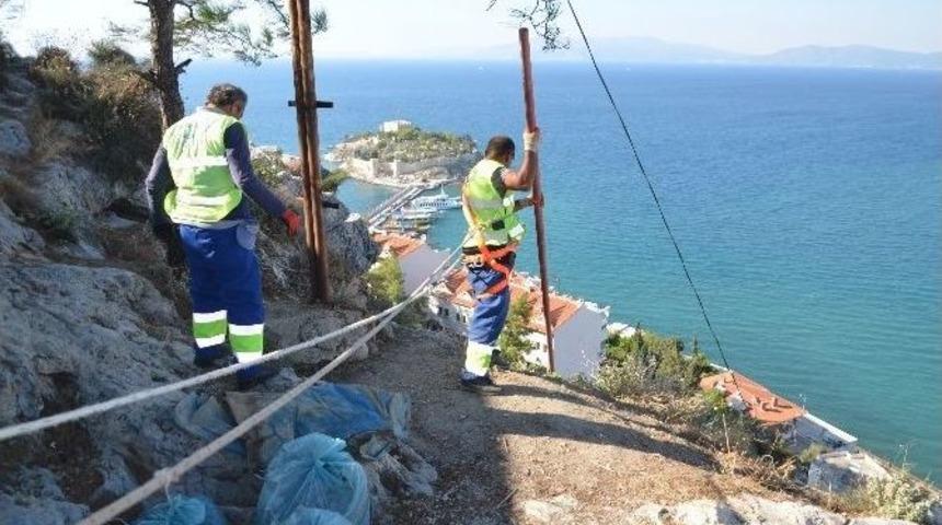 Kuşadası&rsquo;nda Temizlik İşleri &Ccedil;alışmaları