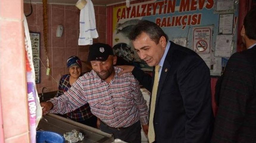 Mhp&rsquo;li Adaylar, Sahil İl&ccedil;elerini Ziyaret Etti