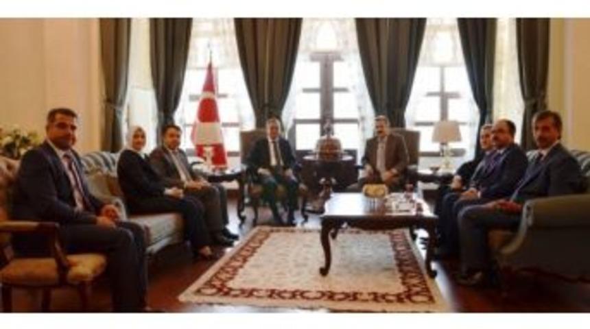 Sağlık Bakanlığı M&uuml;steşar Yardımcısı Şencan&rsquo;dan Valiliği Ziyaret Etti