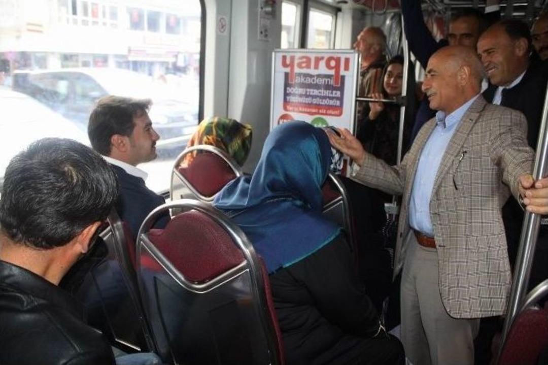 Ak Parti Kayseri Milletvekili Adayları Tamer Ve Karayel Se&ccedil;im &Ccedil;alışmalarını S&uuml;rd&uuml;r&uuml;yor