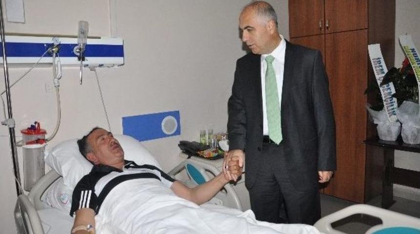 Ak Partili Belediye Başkanı Kazada Yaralandı