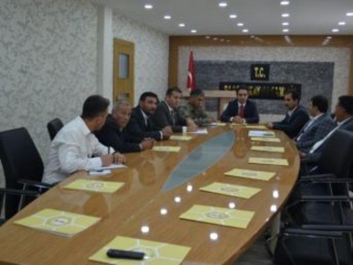 Sason’da Seçim Güvenliği Koordinasyon Toplantısı Yapıldı
