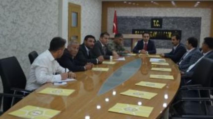 Sason&rsquo;da Se&ccedil;im G&uuml;venliği Koordinasyon Toplantısı Yapıldı