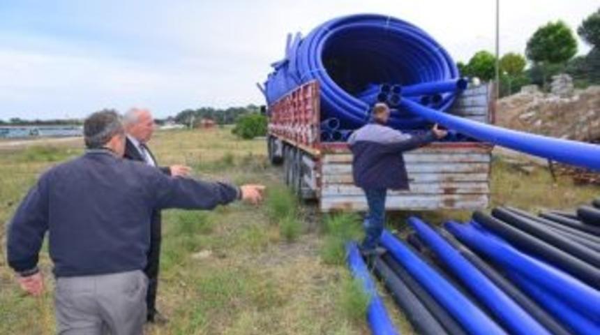 Lapseki Belediyesi Temiz Su İ&ccedil;me Proje &Ccedil;alışmaları