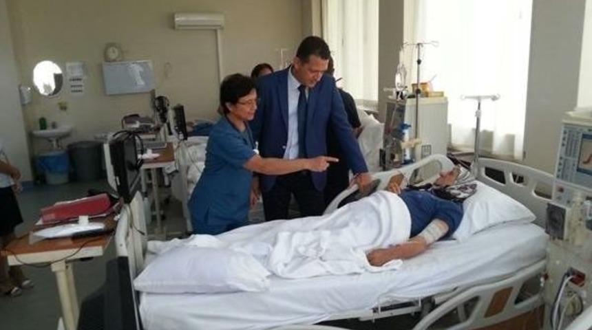 Ortaca Kaymakamı Ürkmezer’den Diyaliz Merkezine Ziyaret