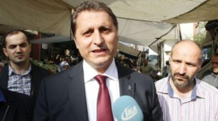 Ak Parti&rsquo;li H&uuml;srev&rsquo;e &Ccedil;ekmek&ouml;y Pazarında Barış Talebi