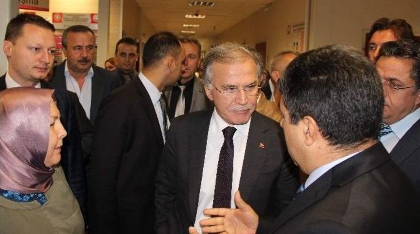 Şahin Eleştiri Odağındaki Hastane Binasını Ziyaret Etti